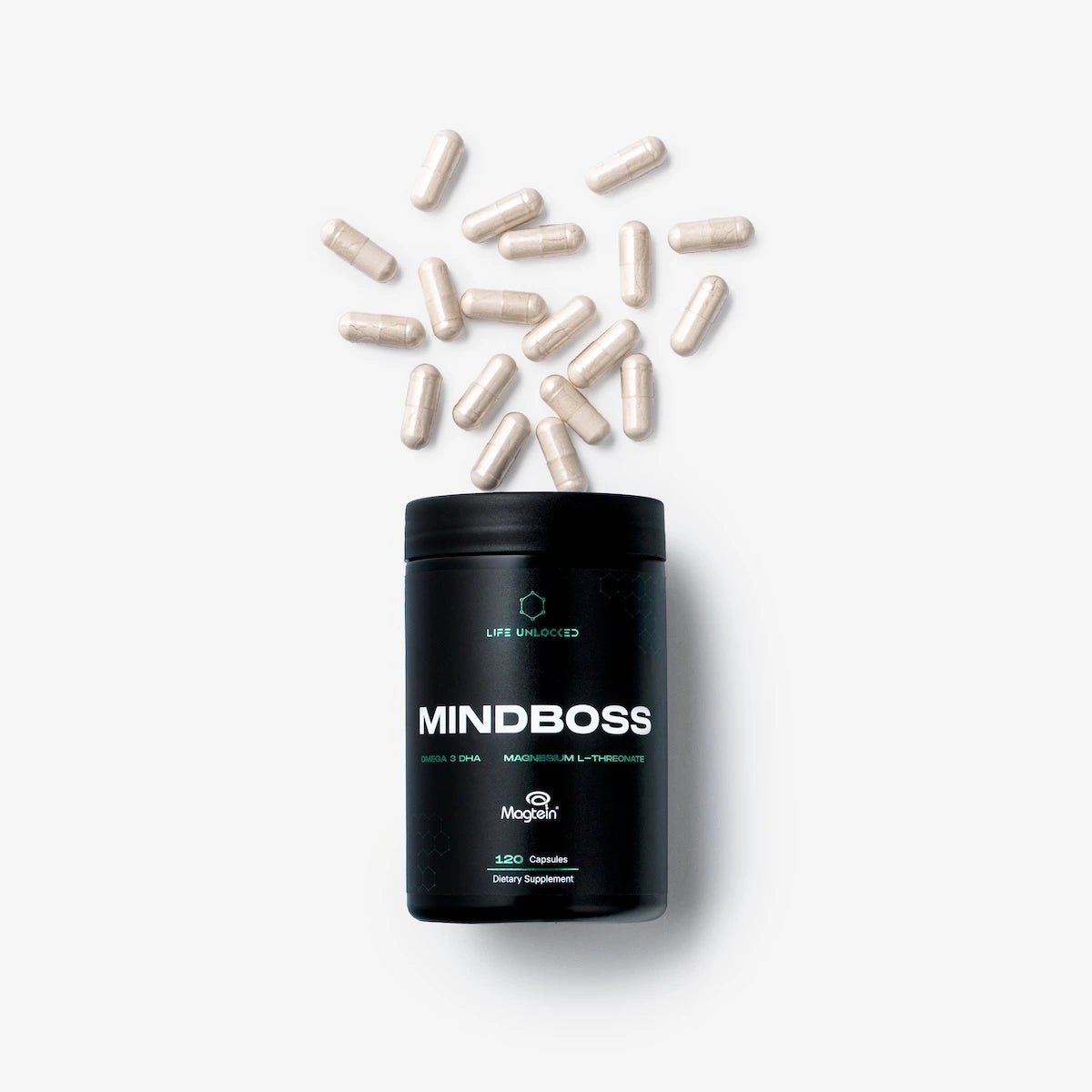 MindBoss Omega 3 DHA & Magtein - LifeUnlocked