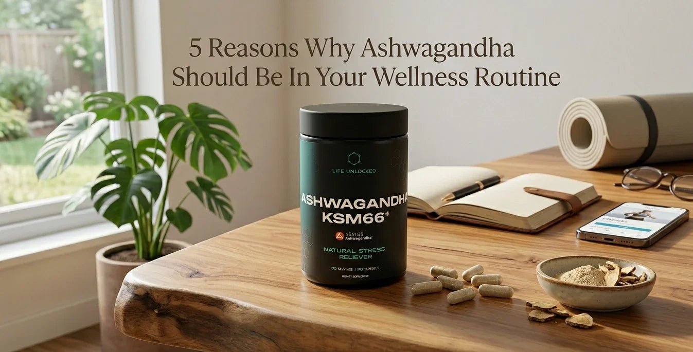 5 Reasons Why Ashwagandha Should Be In Your Wellness Routine - LifeUnlocked