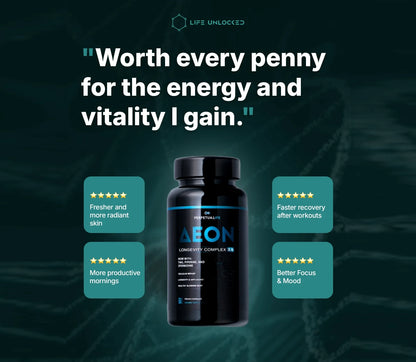NAD+ Liposomal Longevity complex AEON 3.0 - LifeUnlocked