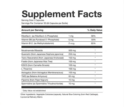 NAD+ Liposomal Longevity complex AEON 3.0 - LifeUnlocked