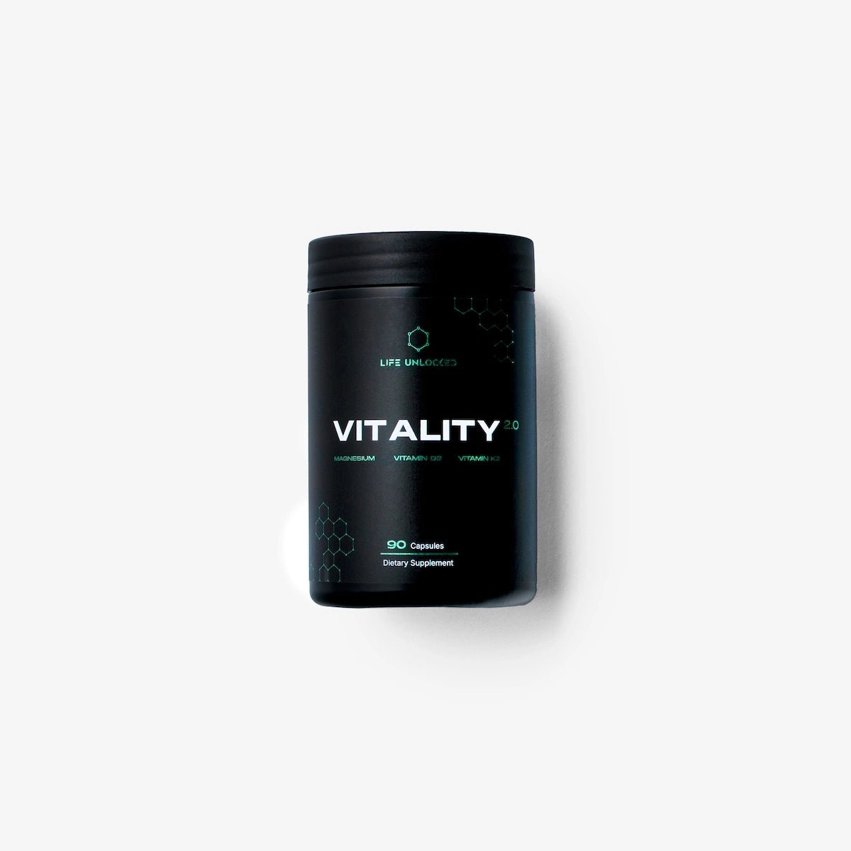 VITALITY 2.0 Magnesium + Vitamin D3 + K2 - LifeUnlocked